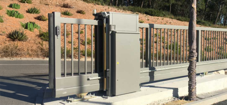 portail autoportant acier alu
